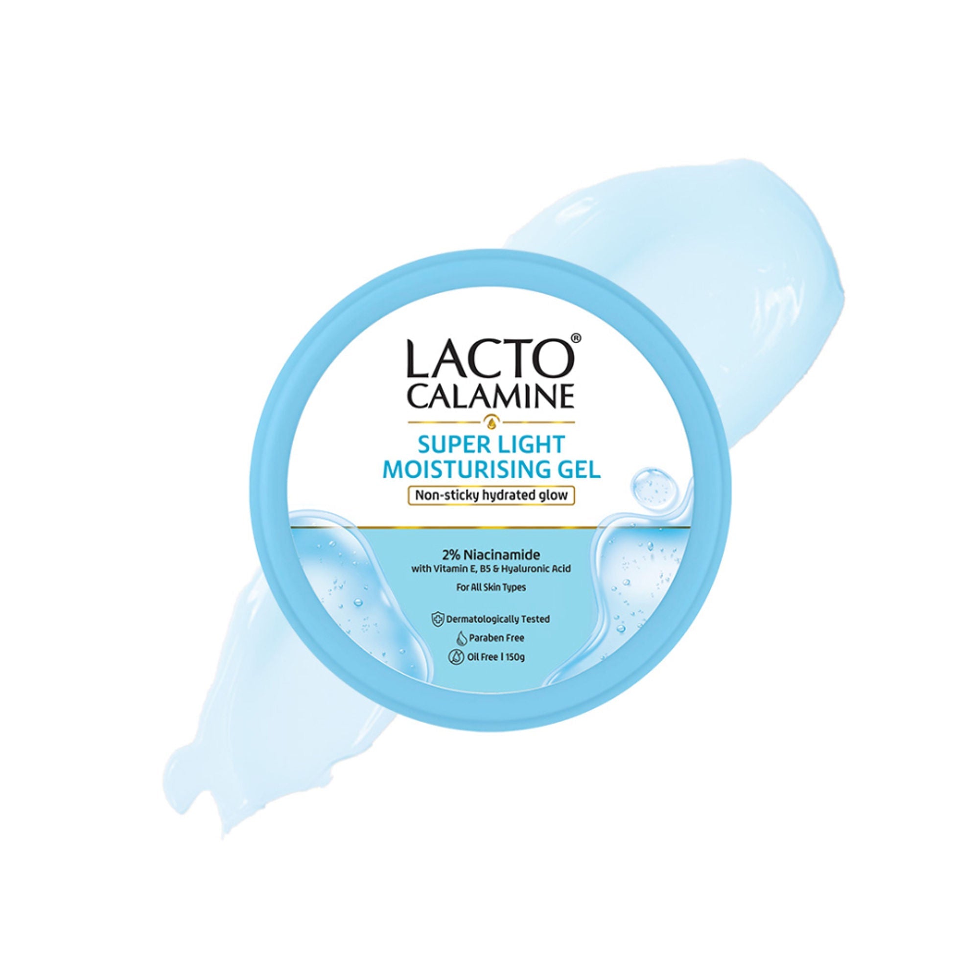 Lacto Calamine Super Light Face Moisturizer Gel For Oily Skin & Hydrated Glow | Grocsy