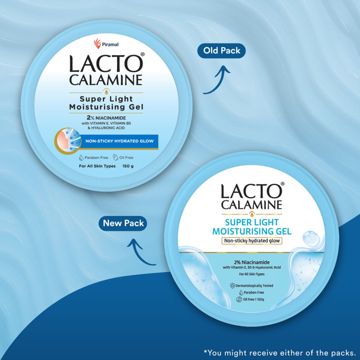 Lacto Calamine Super Light Face Moisturizer Gel For Oily Skin & Hydrated Glow | Grocsy