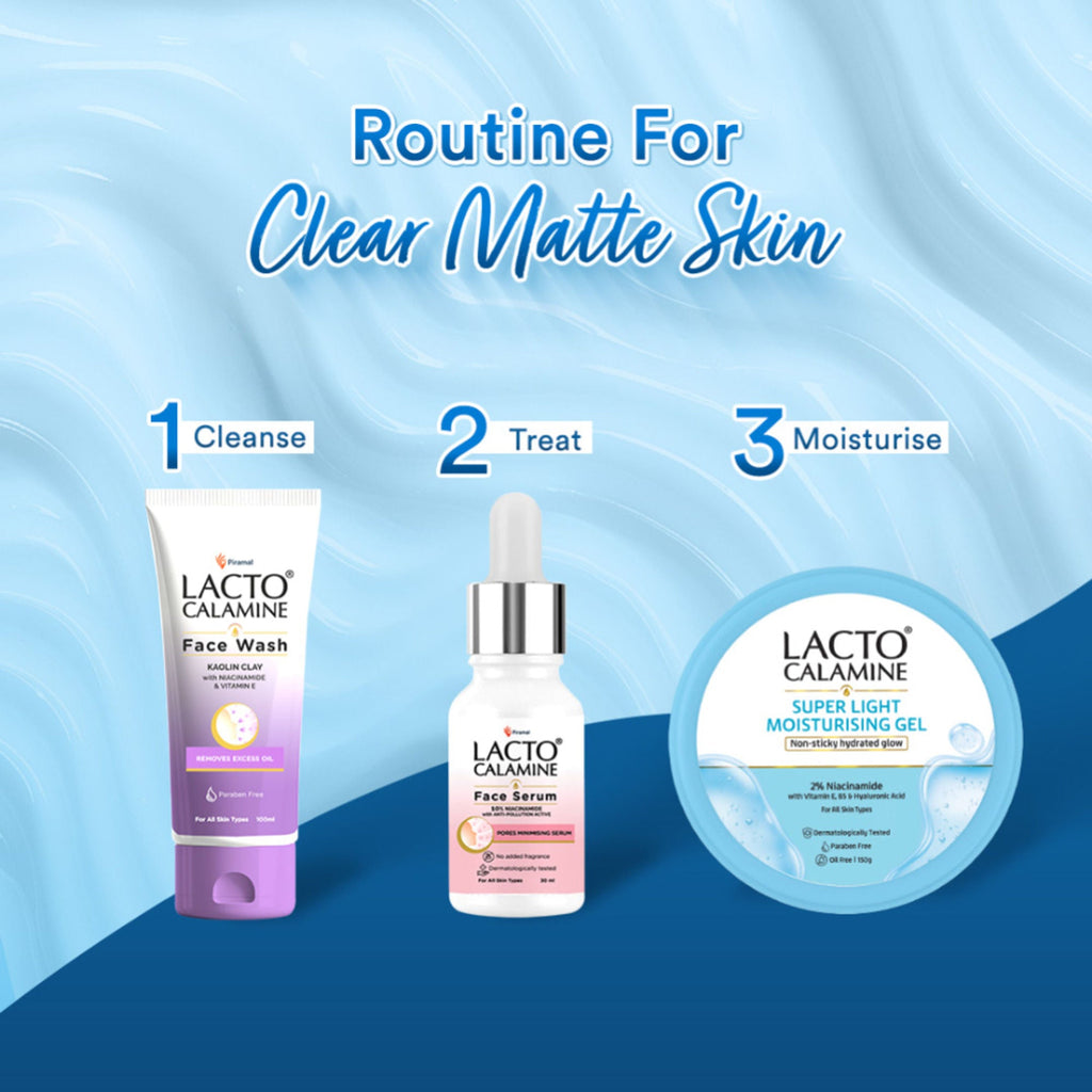 Lacto Calamine Super Light Face Moisturizer Gel For Oily Skin & Hydrated Glow | Grocsy