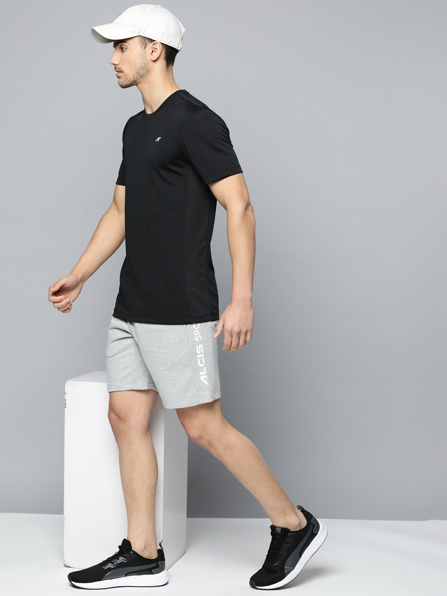 Alcis Men Anti Static Slim Fit Sports T-shirt | Grocsy