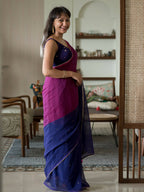 Suta Multi Color Woven Design Pure Cotton Saree | Grocsy