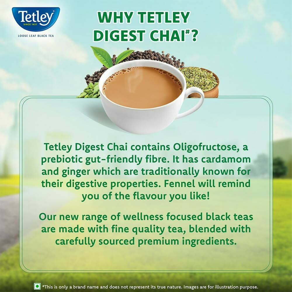 Tetley Digest Chai Loose Leaf Black Tea | Grocsy