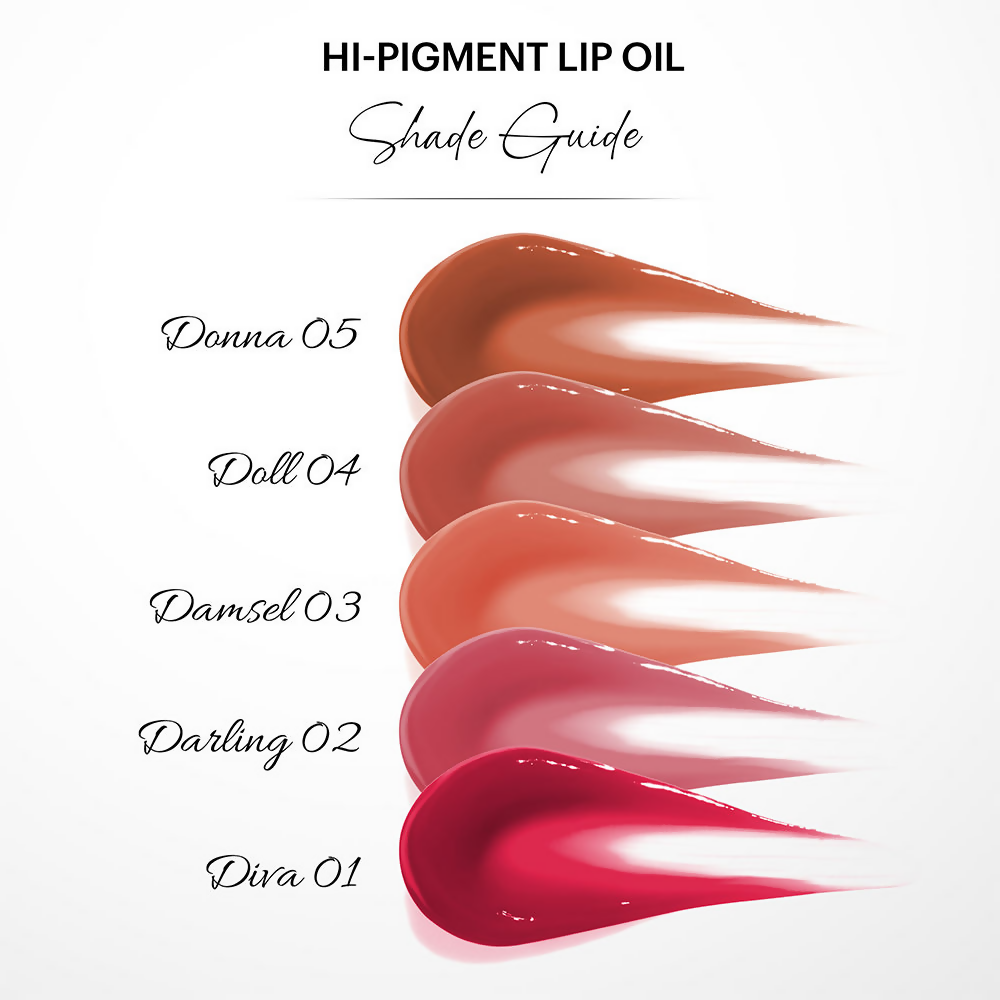 Parul Garg Beauty Organics Hi Pigment Lip Oil - Donna | Grocsy
