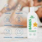 Tiny Mighty Baby Shampoo And Massage Oil Combo | Grocsy