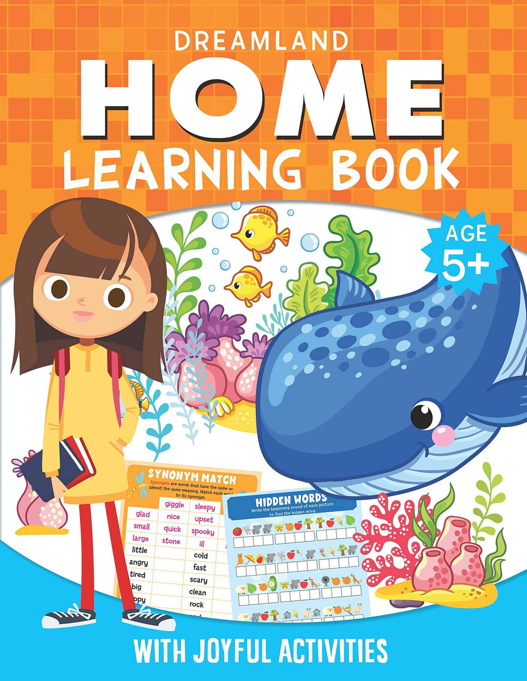 Dreamland Home Learning Book With Joyful Activities - 5+ : Children Interactive & Activity Book | Grocsy