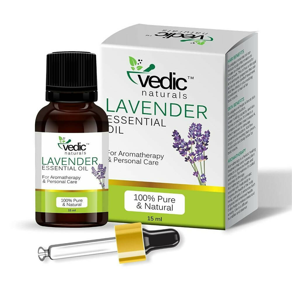 Vedic Naturals Lavender Essential Oil | Grocsy