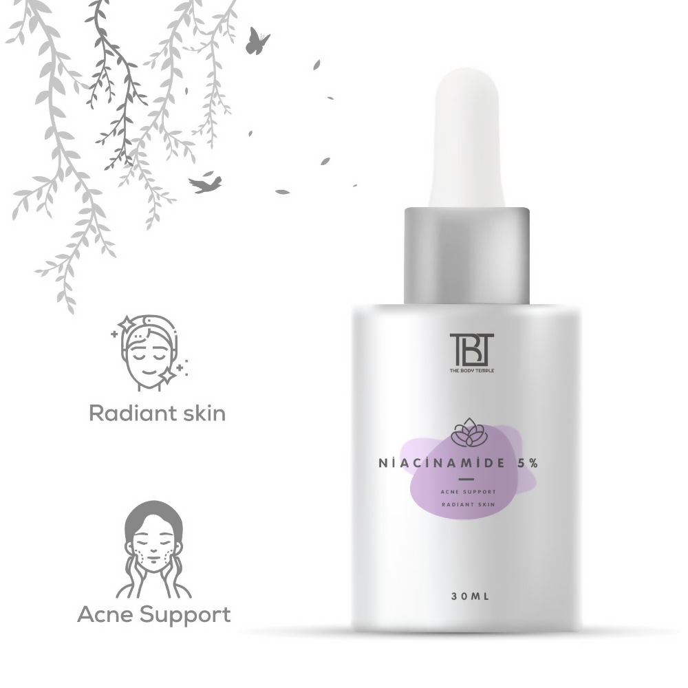 The Body Temple 5% Niacinamide Face Serum | Grocsy