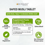 Bio Resurge Life Safed Musli Tablets | Grocsy