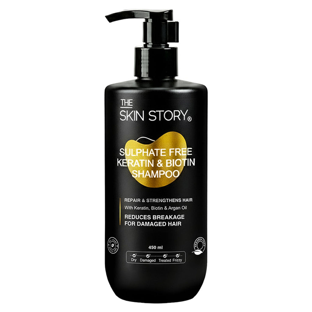 The Skin Story Sulphate Free Keratin Smooth Shampoo | Grocsy