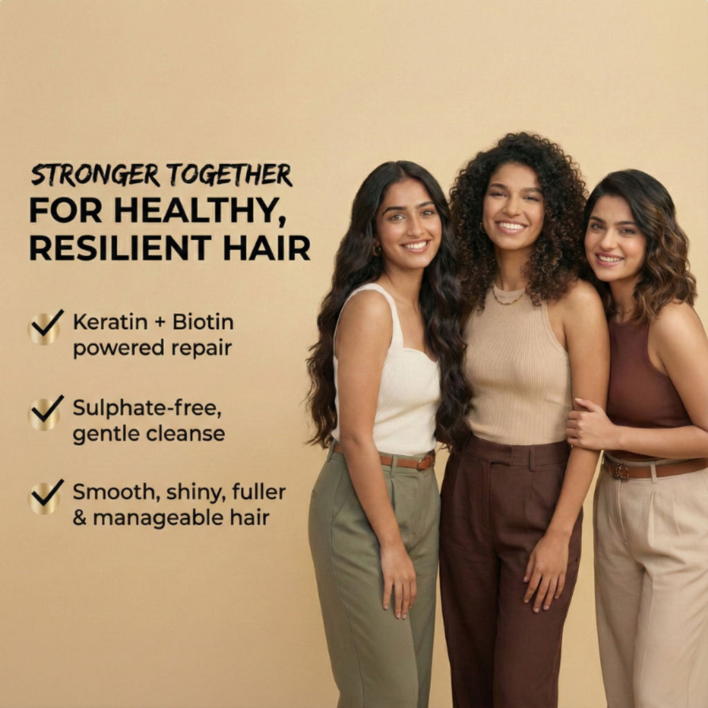 The Skin Story Sulphate Free Keratin Smooth Shampoo | Grocsy