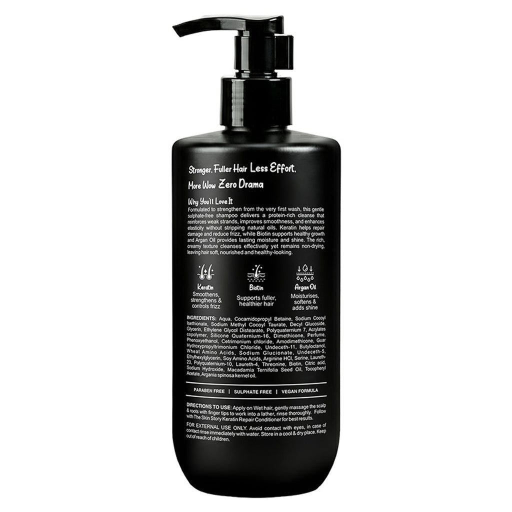 The Skin Story Sulphate Free Keratin Smooth Shampoo | Grocsy