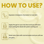 Matt Look Instant Tan Removal With Almond & Honey Dead Skin Removal Gel | Grocsy