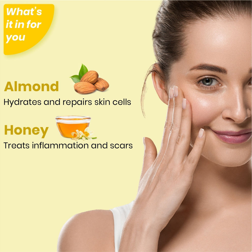 Matt Look Instant Tan Removal With Almond & Honey Dead Skin Removal Gel | Grocsy