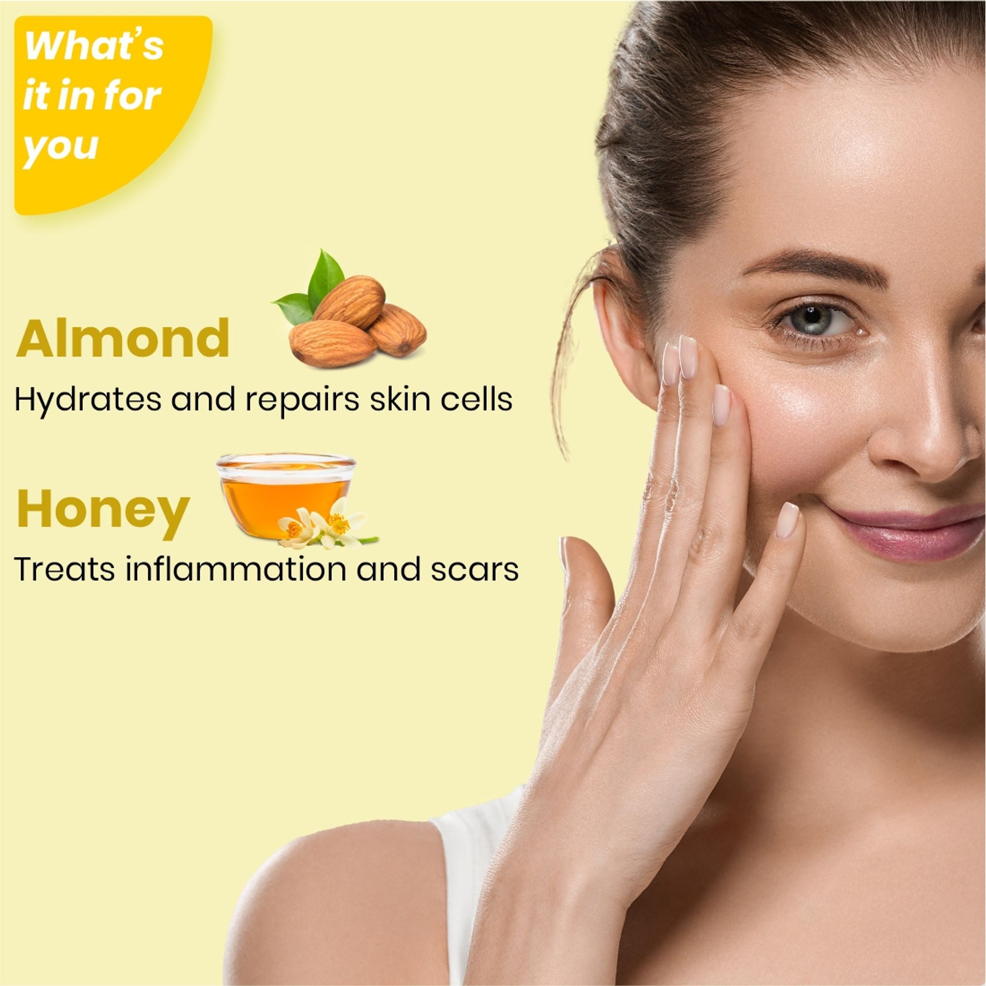 Matt Look Instant Tan Removal With Almond & Honey Dead Skin Removal Gel | Grocsy