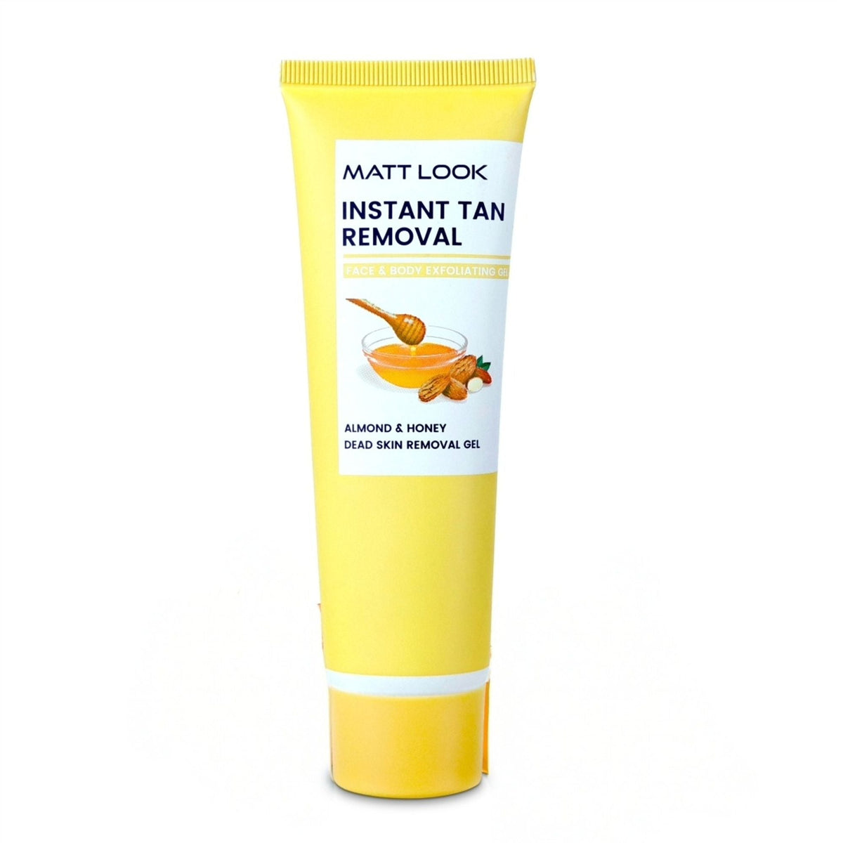 Matt Look Instant Tan Removal With Almond & Honey Dead Skin Removal Gel | Grocsy