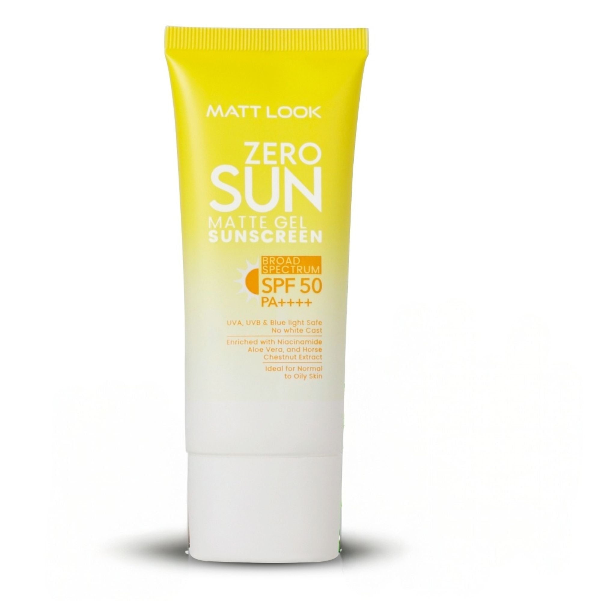 Matt Look Zero Sun Matte Gel SPF 50 PA++++ Sunscreen | Grocsy