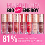 Makeup Revolution Pout Bomb Plumping Gloss - Melba Warm Peach | Grocsy