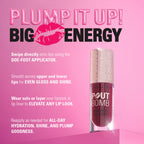 Makeup Revolution Pout Bomb Plumping Gloss - Cherry Sheer Red | Grocsy