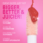 Makeup Revolution Pout Bomb Plumping Gloss - Milky Sheer Holo | Grocsy