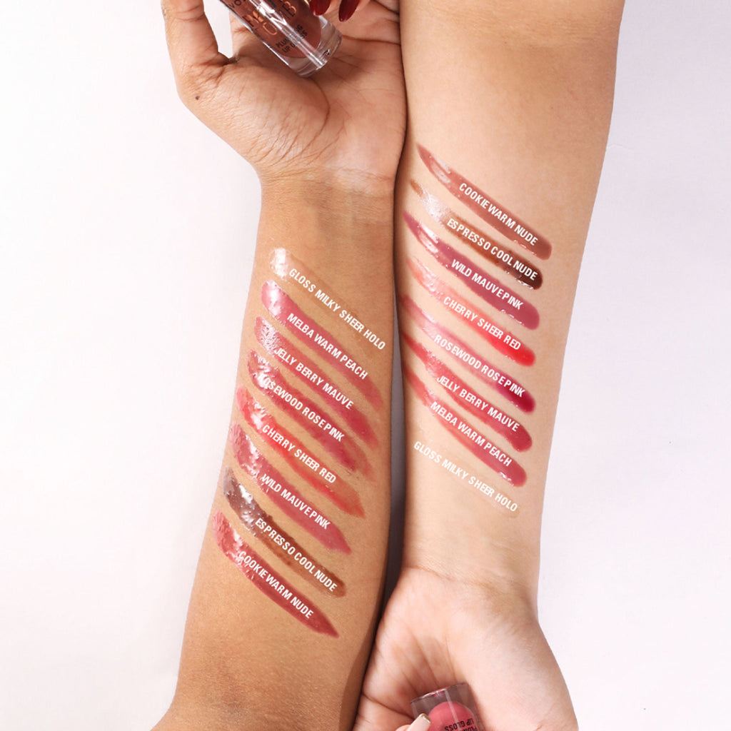 Makeup Revolution Pout Bomb Plumping Gloss - Milky Sheer Holo | Grocsy