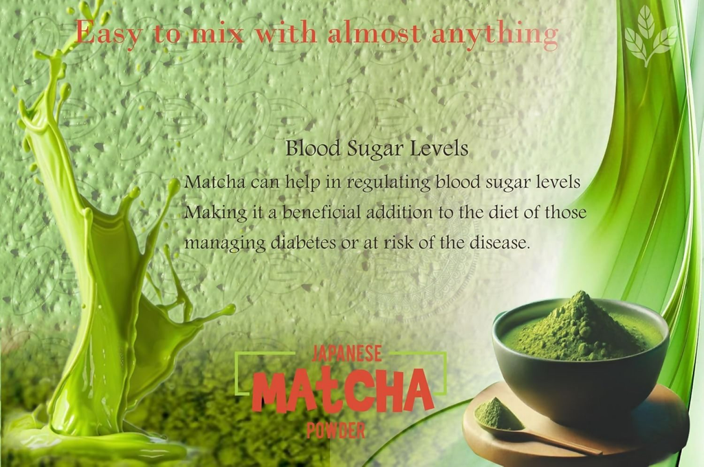 Eteasy Matcha Green Rose Petals Lemon Herbal Tea Powder | Grocsy