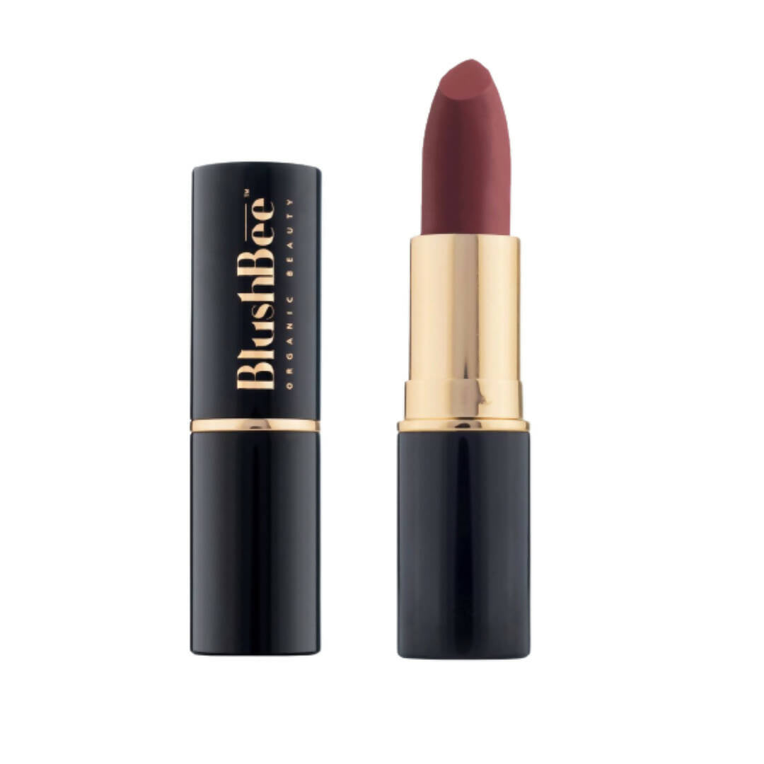BlushBee Organic Beauty Lip Nourishing Vegan Lipstick - Mocha | Grocsy