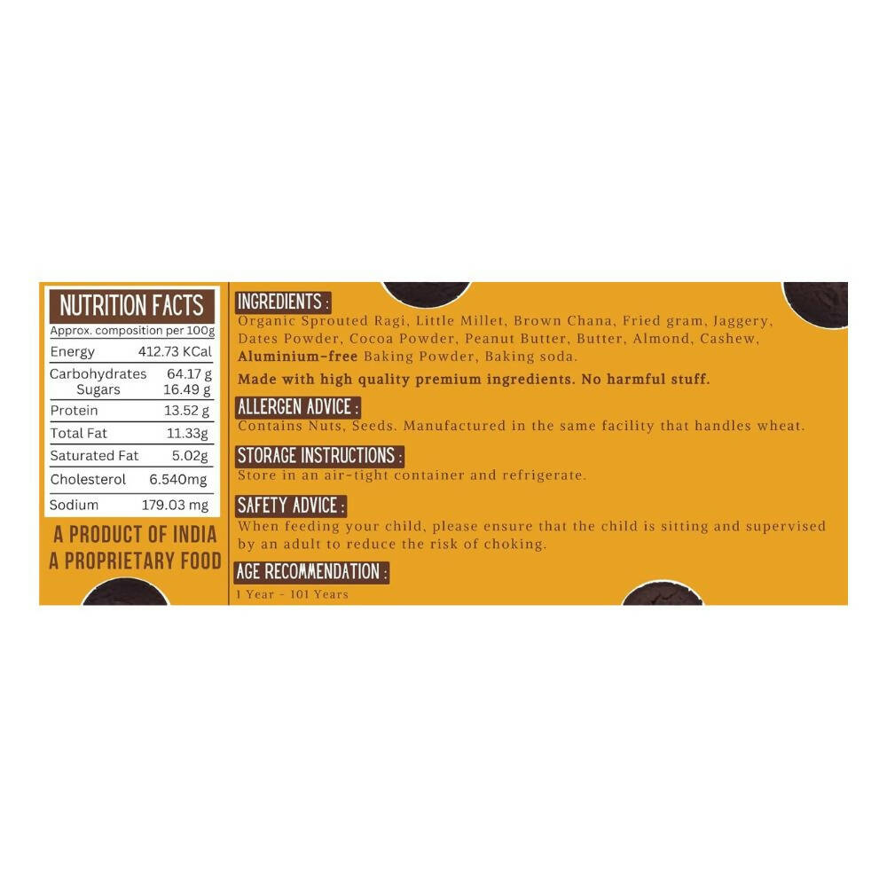 TummyFriendly Foods Chocolate Millet Cookies | Grocsy