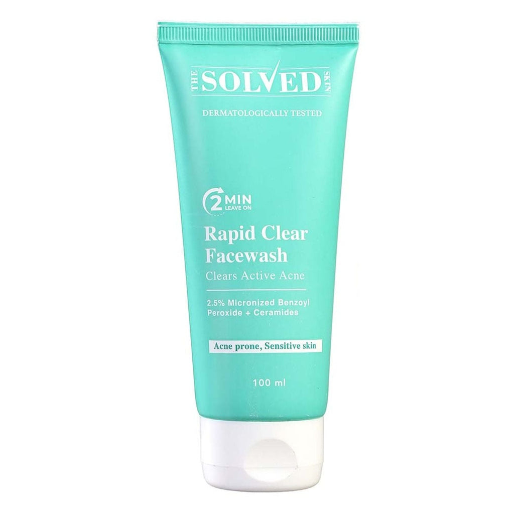 The Solved Skin Rapid Clear Face Wash | Grocsy