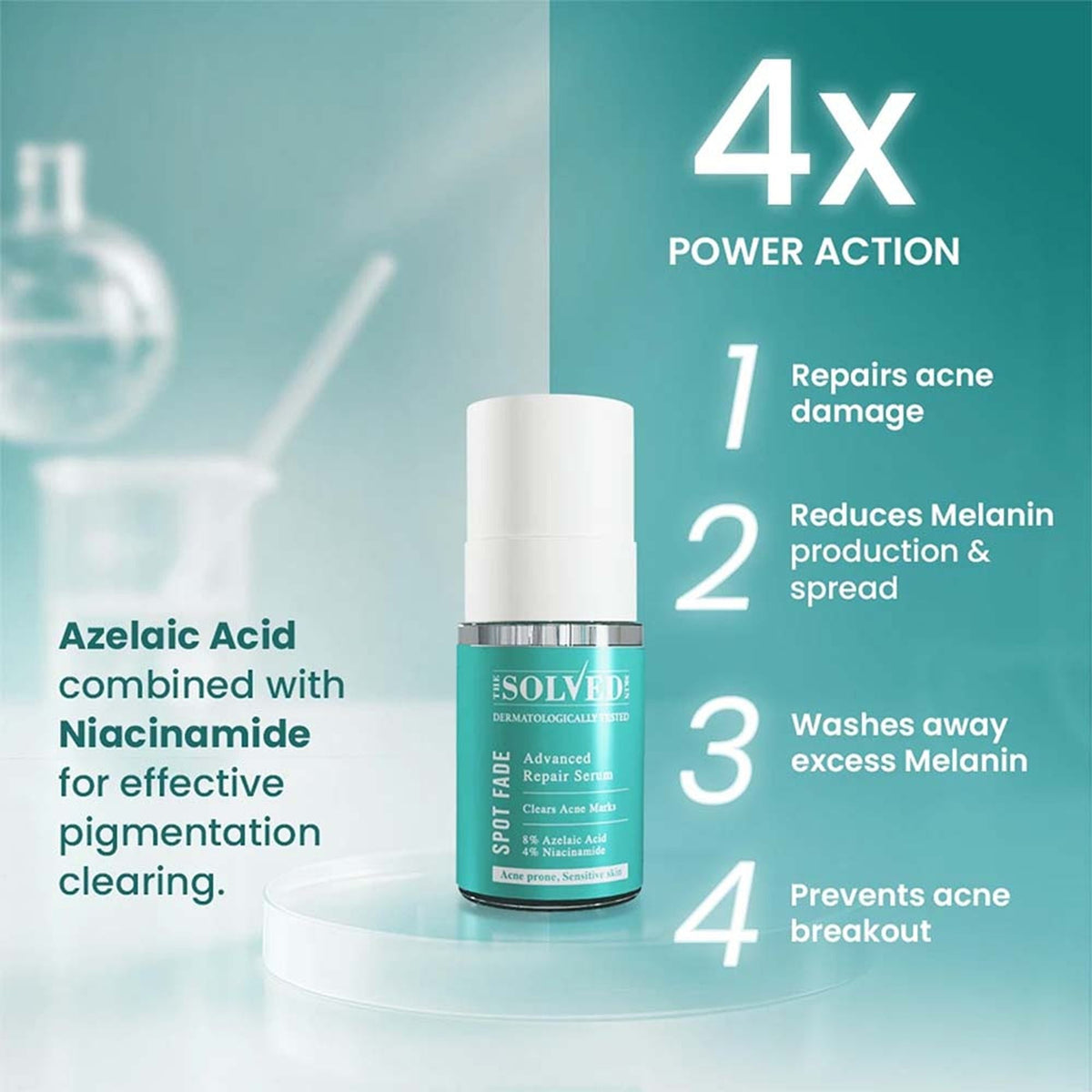 The Solved Skin Spot Fade Advance Repair Serum | Grocsy