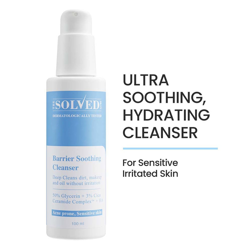 The Solved Skin Barrier Soothing Cleanser | Grocsy