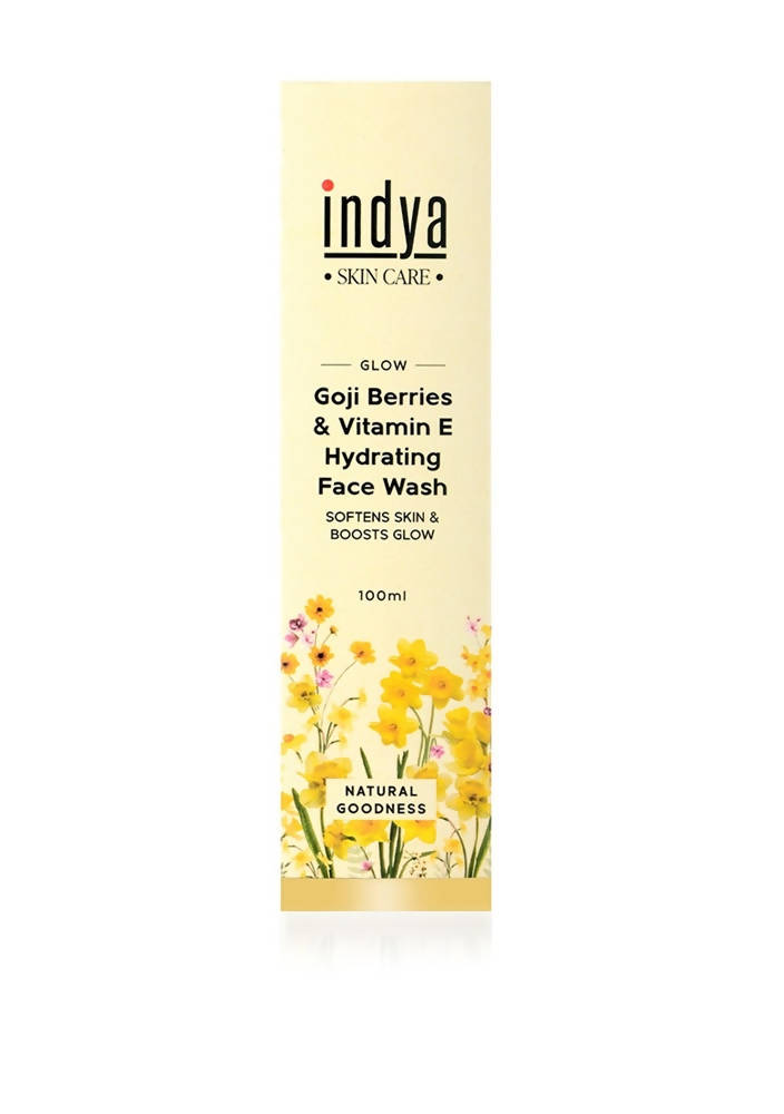 Indya Goji Berries & Vitamin E Hydrating Face Wash | Grocsy