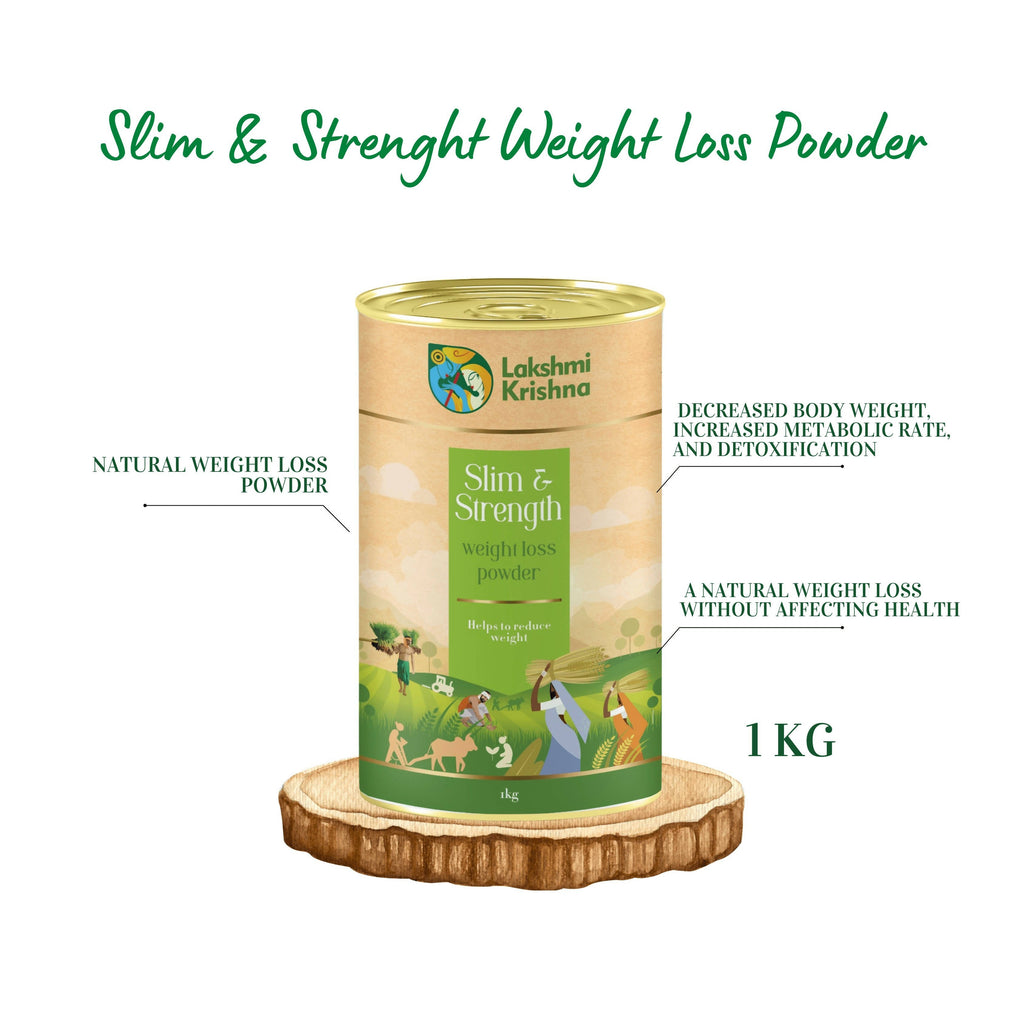 Lakshmi Krishna Slim & Strength Weight Loss Powder | Grocsy