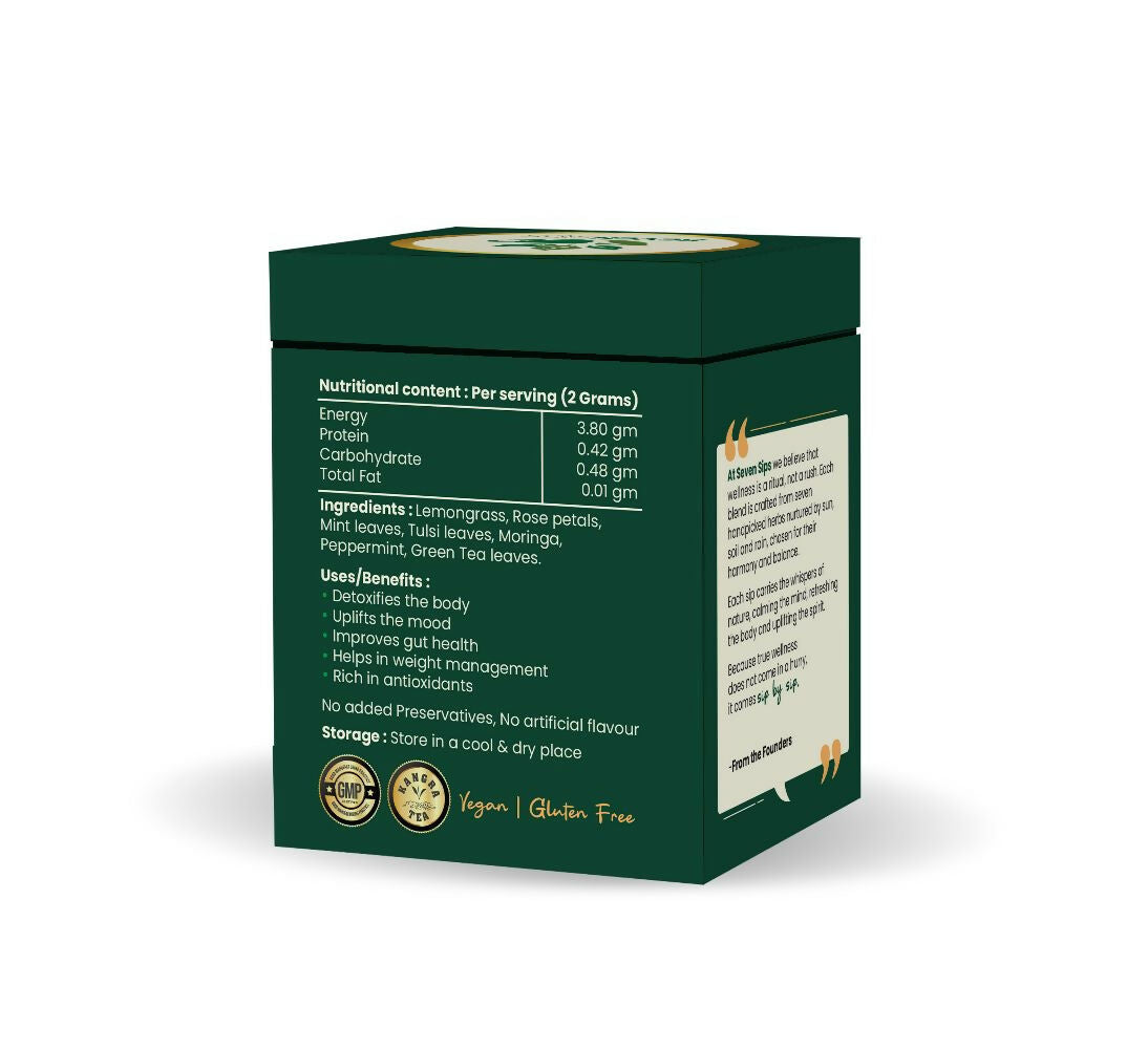 Ventin Organics Seven Sips Complete Care Herbal Tea | Grocsy