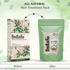 Indalo All-Natural Hair Treatment Pack - Shikakai & Bhringraj | Grocsy