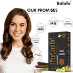 Indalo Ammonia-Free Vibrant Light Brown Hair Color With Natural Ingredients - Light Brown | Grocsy