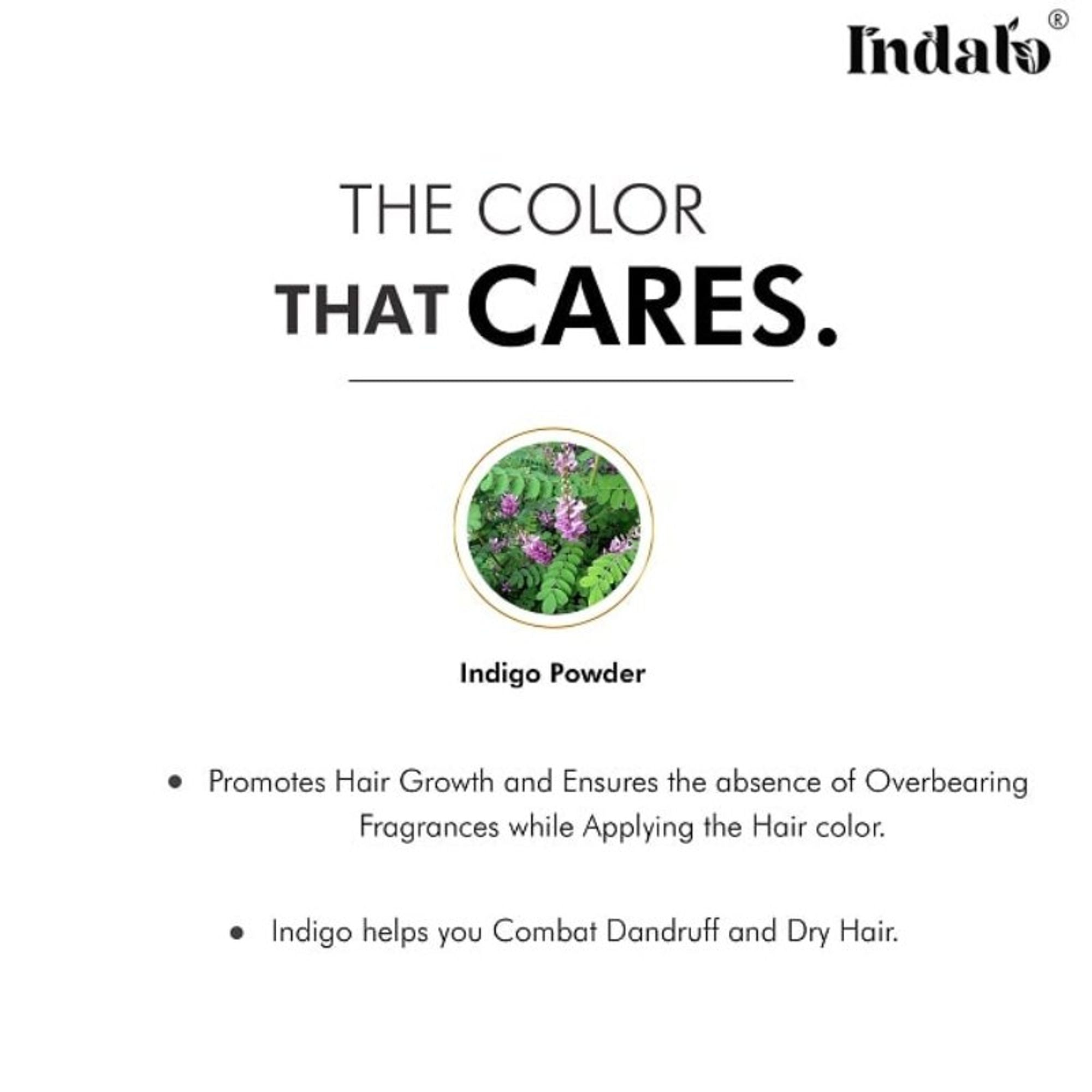 Indalo Natural Indigo Hair Colour - Indigofera Tinctoria | Grocsy