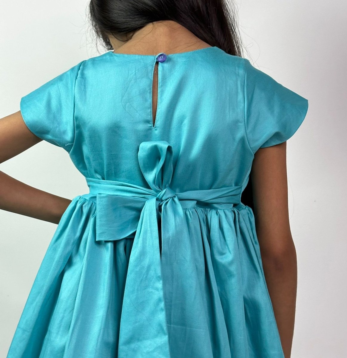 ArthLife Blue Unicorn Party Wear Dress | Grocsy