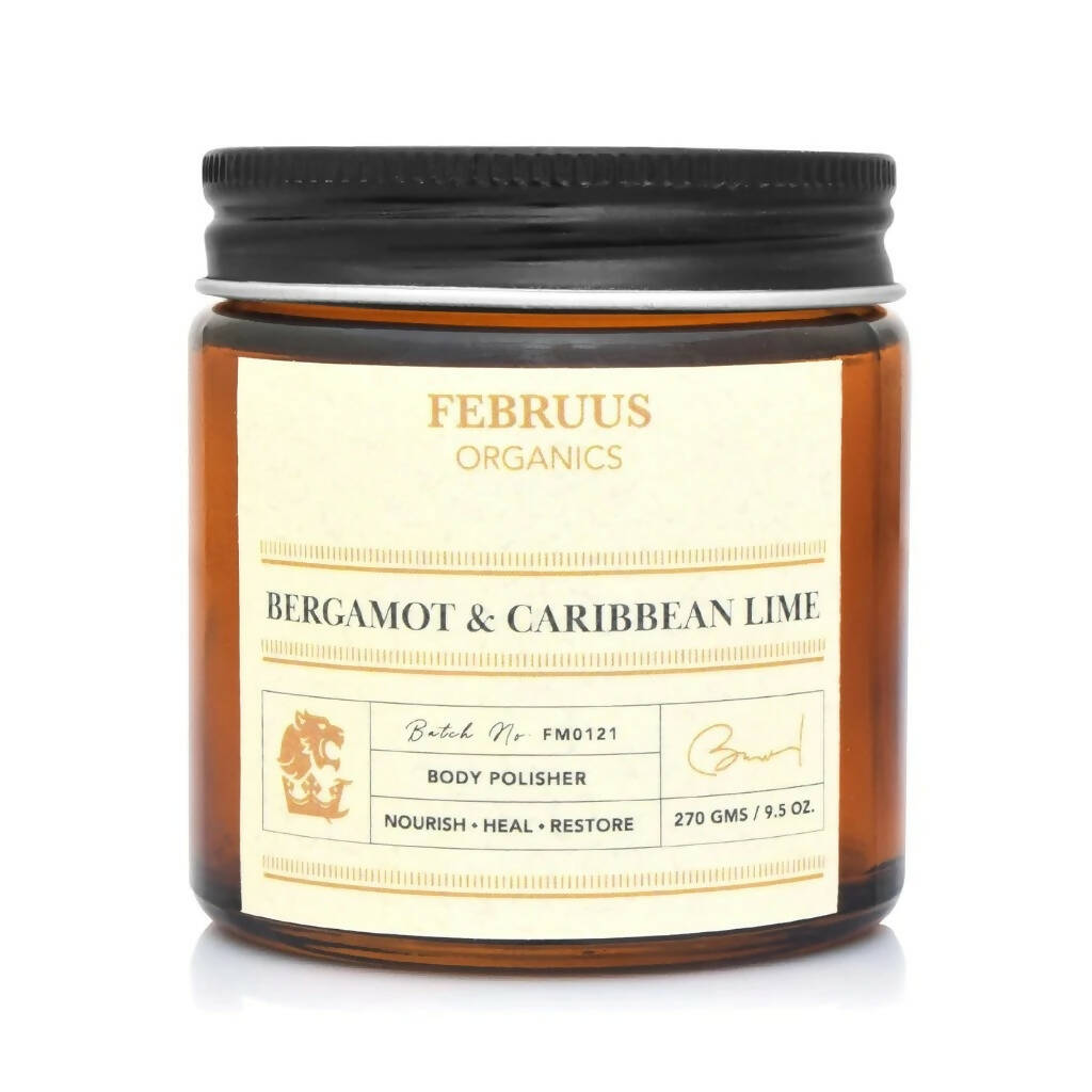 Februus Organics Bergamot & Caribbean Lime Body Polisher | Grocsy
