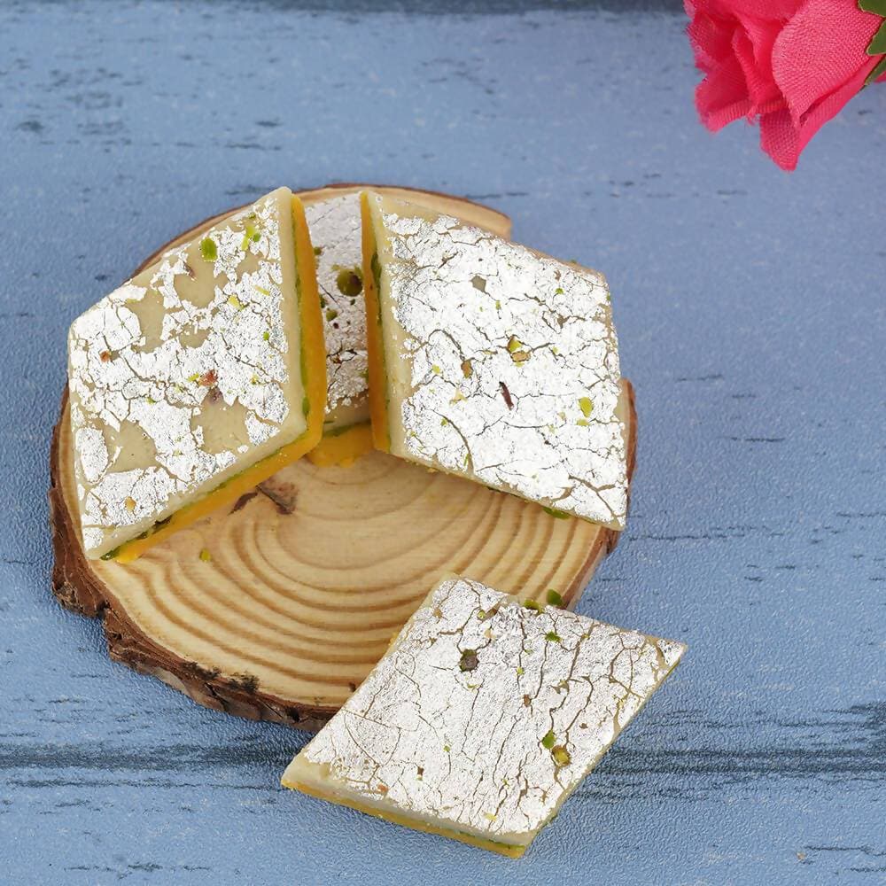 Evergreen Sweets - Kaju Tirangi | Grocsy