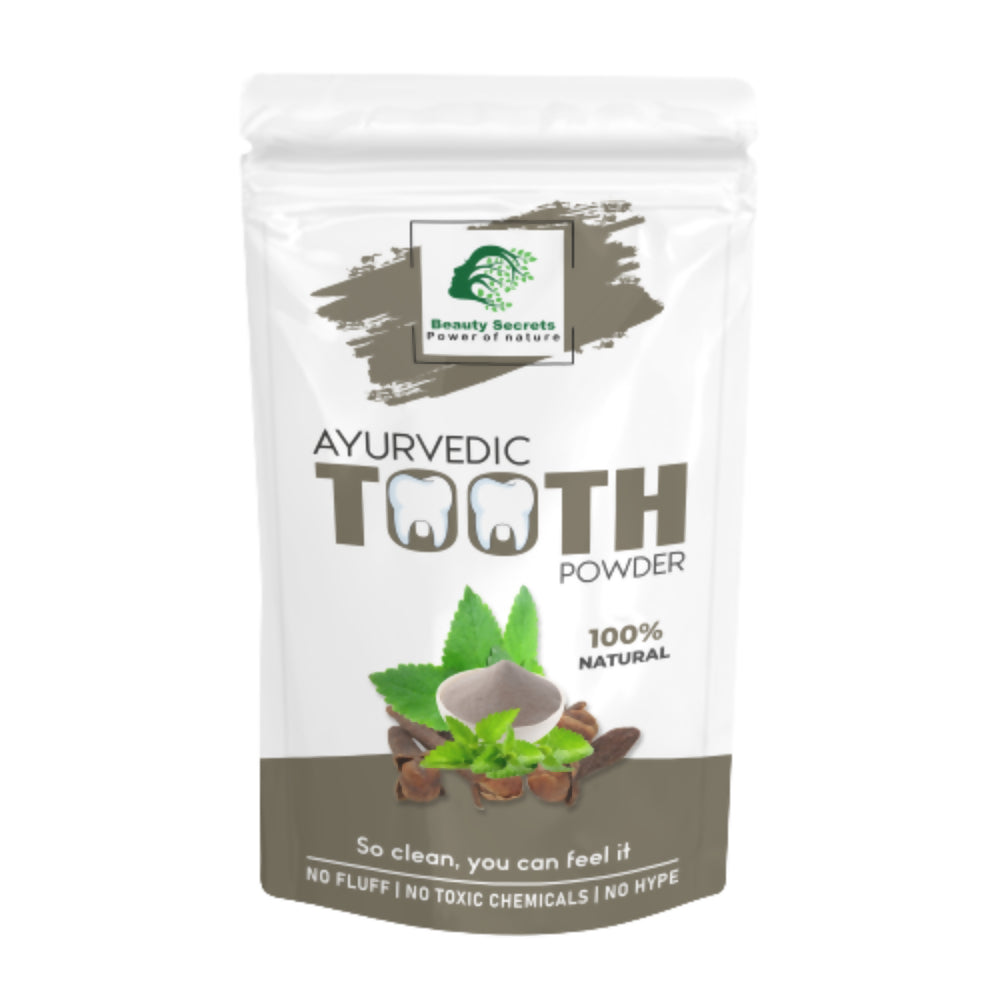 Beauty Secrets Ayurvedic Tooth Powder | Grocsy