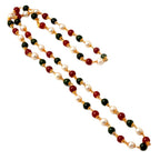 Gold-Polished Alloy Multi Matarmala Chain - The Pari | Grocsy