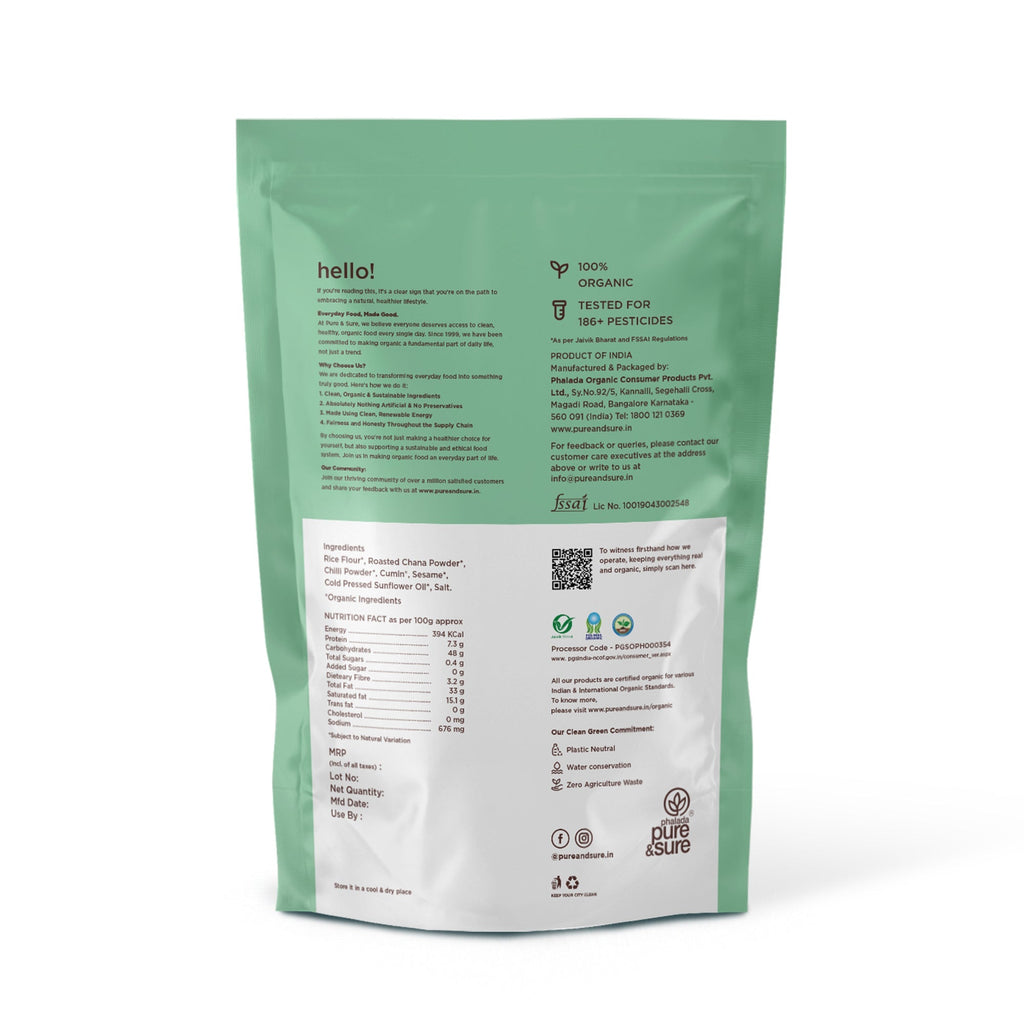 Pure & Sure Organic Chakli