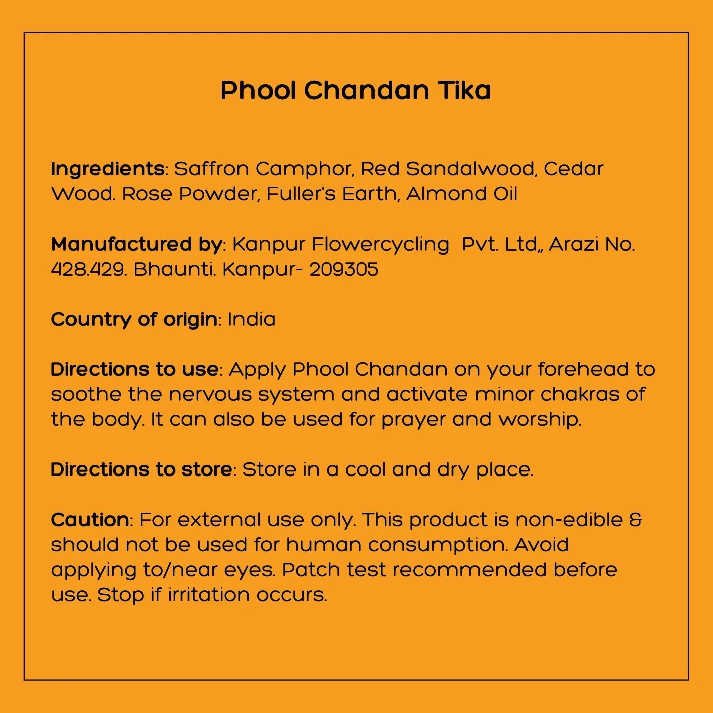 Phool Chandan Tika | Grocsy