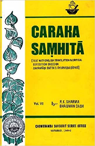 Caraka Samhita English Translation (7 Volume Set) Hardcover | Grocsy