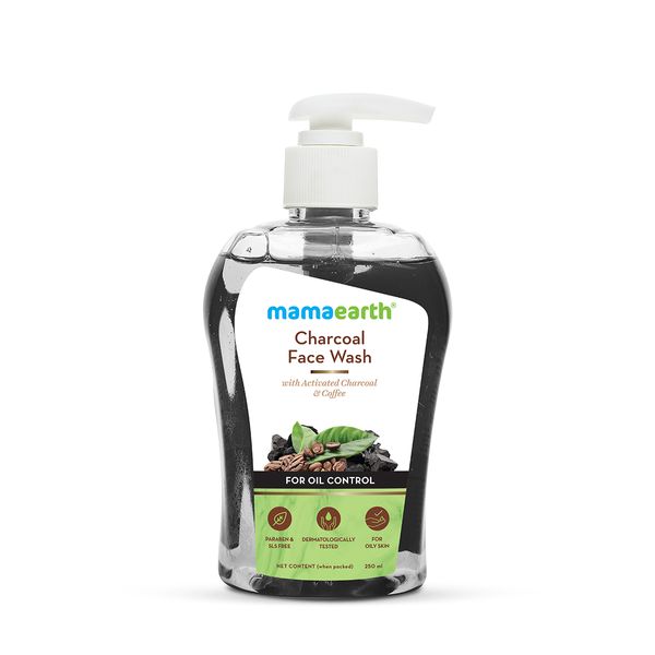Mamaearth Charcoal Face Wash For Oil Control | Grocsy
