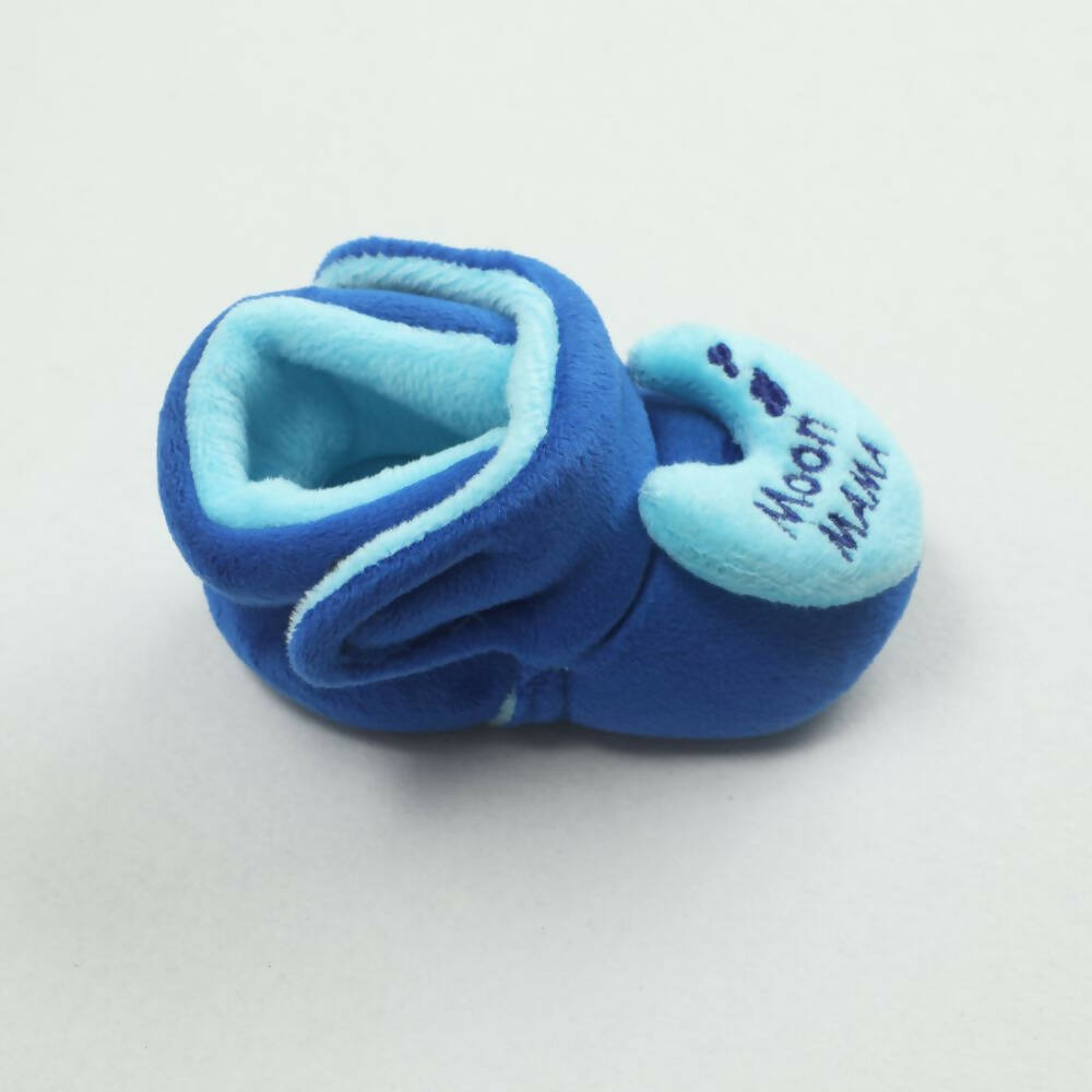 Tiny Bugs For Boys & Girls Baby Winter Booties - Blue | Grocsy