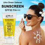Globus Naturals Sunscreen with Ultra Sheen Defense | Grocsy