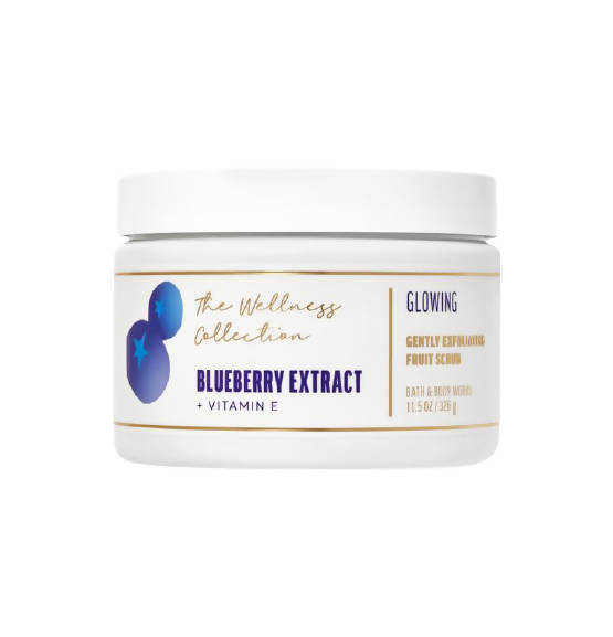 Bath & Body Works Blueberry Extract Vitamin E Fruit Scrub | Grocsy