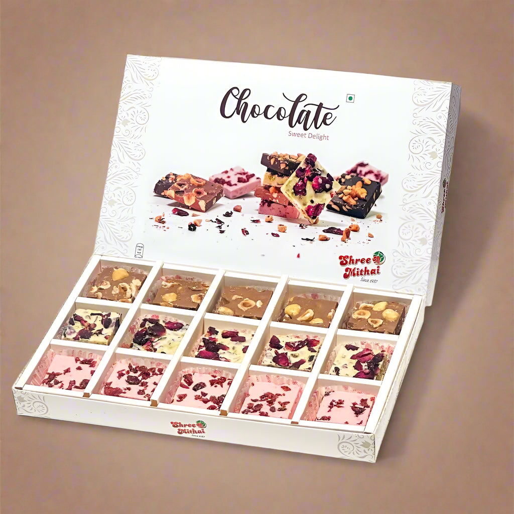 Shree Mithai Chocolate Gourmet Box | Grocsy