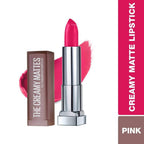 Maybelline New York Color Sensational Creamy Matte Lipstick / 680 Mesmerizing Magenta | Grocsy